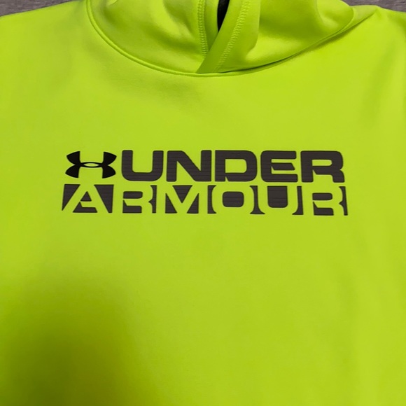 SOLD Under Armour Boys' Armour Fleece Big Logo Hoodie - Picture 3 of 5